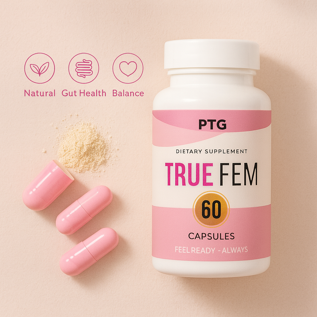 TRUFEM Women’s Probiotic – Feel Balanced, Clear & Confident Every Day