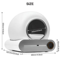 Smart Self-Cleaning Cat Litter Box