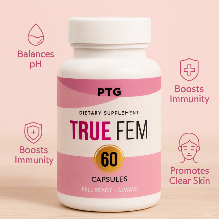TRUFEM Women’s Probiotic – Feel Balanced, Clear & Confident Every Day