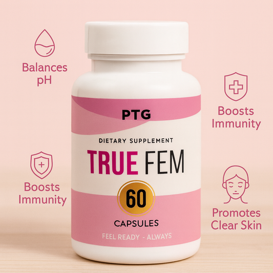 TRUFEM Women’s Probiotic – Feel Balanced, Clear & Confident Every Day