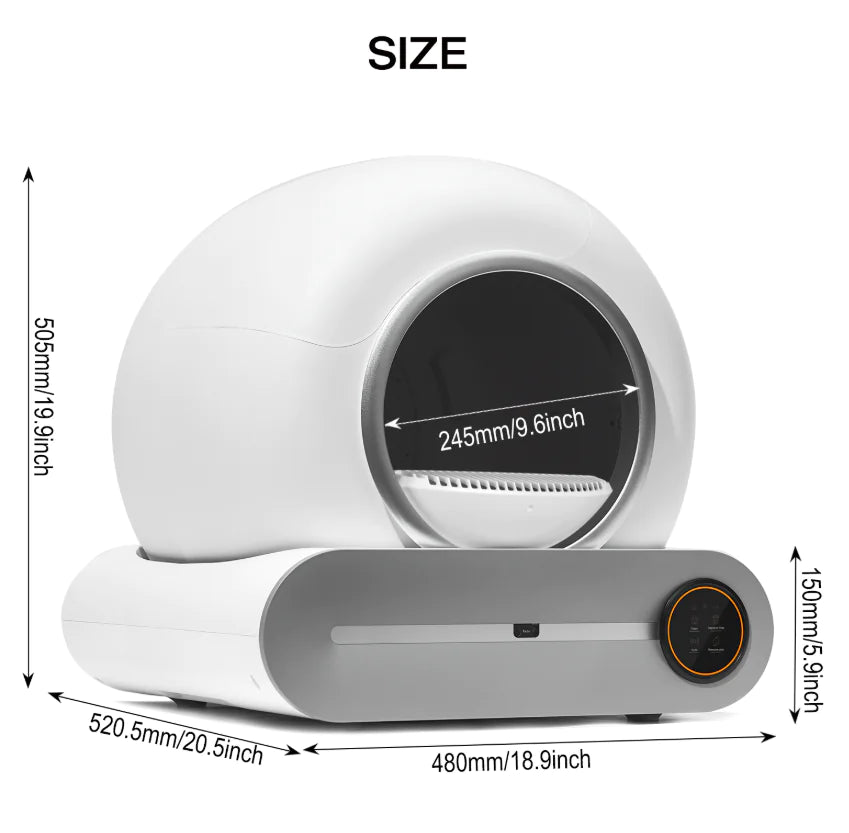 Smart Self-Cleaning Cat Litter Box